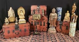Asian trunks & Figurines
