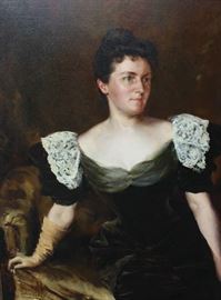 Portrait signed Emily Lawrence