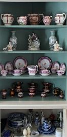 corner cabinet contents