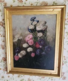 Floral paintings