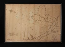 Newington & Portsmouth New Hampshire 1851 map