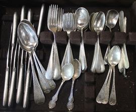 silver flatware