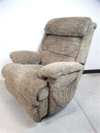 Brown Upholstered Lift Chair Recliner