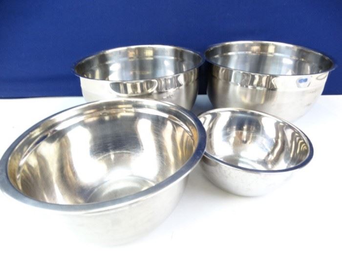 Steel Mixing Bowls