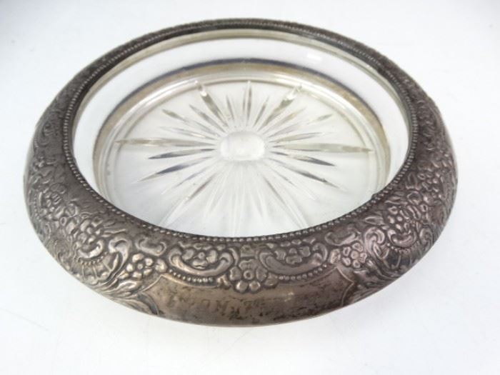 Sterling Silver Ashtray