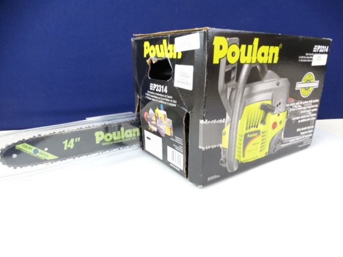 New in Box Poulan Chain Saw