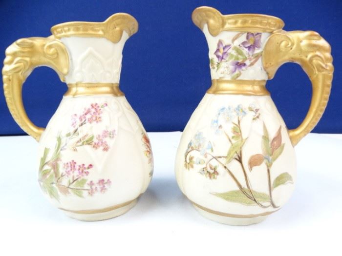 Royal Worcester Elephant Jugs