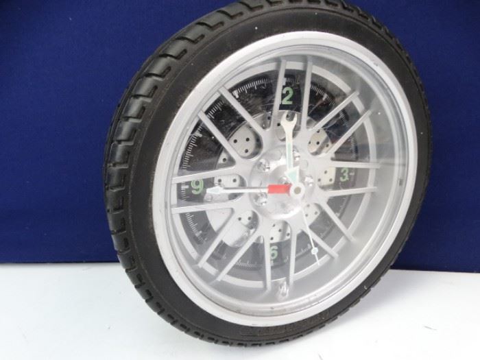 WheelTire Wall Clock
