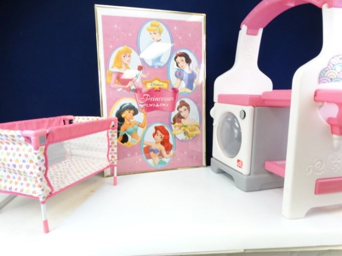 Nursery Playset with Princess Poster