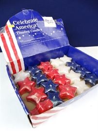 Celebrate America Floating Candles