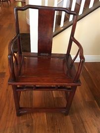 Hardwood Chinese arm chair