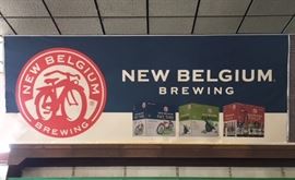 New Belgium Brewing Poster, 5' X 13'