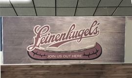 Leinenkugel's With Canoe Poster, 5' x 13'2"