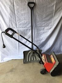 Shovel and Murray Snowblower
