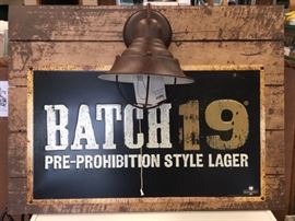 Batch 19 Metal Light Display