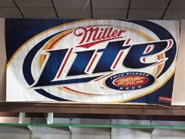 Miller Lite 2003 Poster, 10'2" x 5'