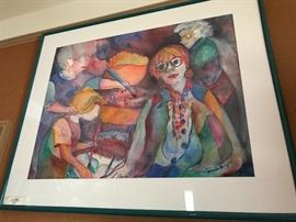 Watercolor by Brenda Stuck Heringer