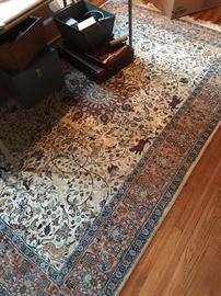 Oriental rug, see all of the animals! Blues & Browns