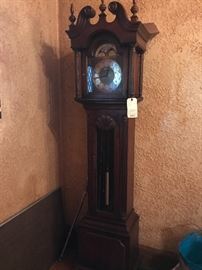 Grandfather Clock is registered to Mrs. Ruth Jane Stuck, the first generation to live in this house.