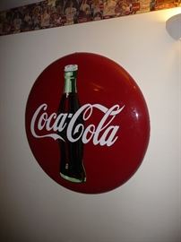 large coke sign