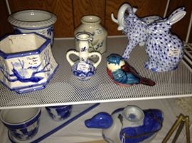 More blue & white selections
