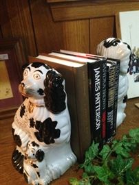 Staffordshire-like bookends