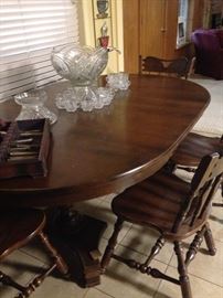 Breakfast table and chairs