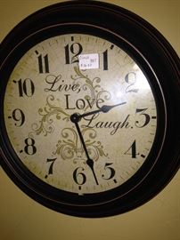 It's time to "live, love, and laugh!"