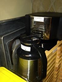 Coffee maker and thermos