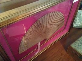 Framed fan