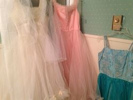Vintage evening dresses