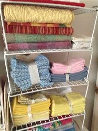 Many more napkins and place mats