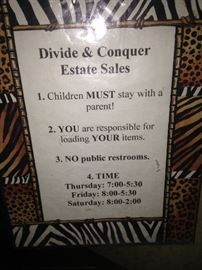 Guidelines provide smooth shopping.