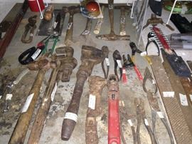 Some of the many tools