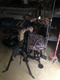 Hunting chair and stand