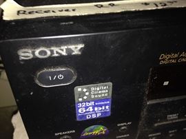 Sony receiver