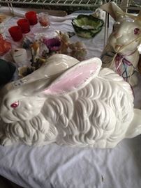 Ceramic bunnies