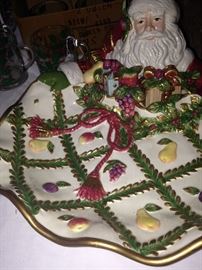 Christmas serving plate