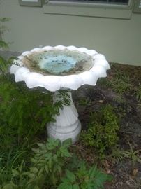 Concrete fountain  $35.00