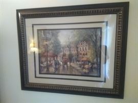 Kinkade print $45