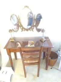 Make up vanity $75