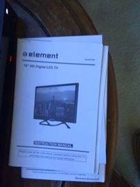 LED flat screen TV $75.00