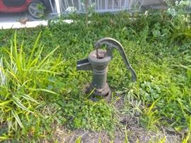 Vintage water  pump  $25.00