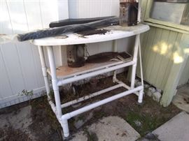 Dirty but reliable PVC outside bar 
$40