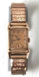 1949 rose gold Bulova watch