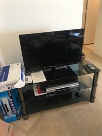Flat screen tv and tv stand