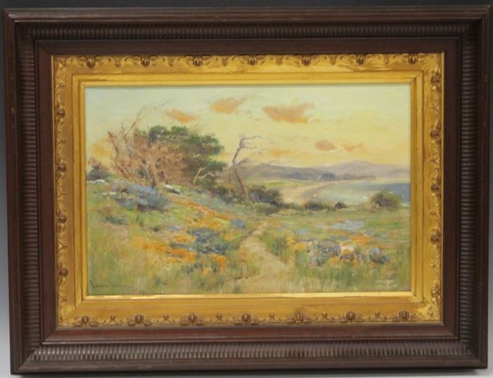 LOT #7310 - EARLY CALIFORNIA OIL ON CANVAS, FRAMED