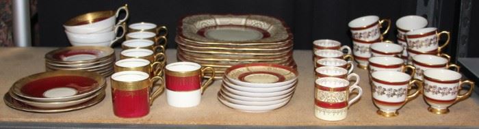 LOT #7471 - LOT OF ASSORTED CHINA, INCL. ROYAL WORCESTER GUMPS