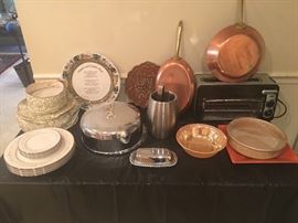 KITCHEN ITEMS, PANS