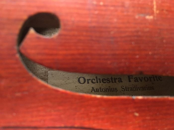 orchestra favorite antonius  stradivarius violin